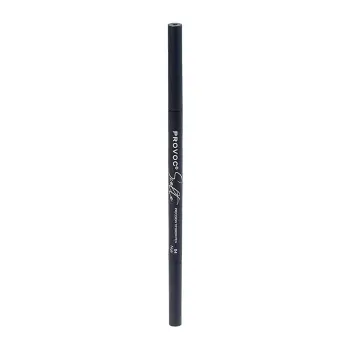 PROVOC Карандаш ультратонкий для бровей, 04 брюнет / SVELTE Precision Tip brow pen Noir 0,05, фото 1