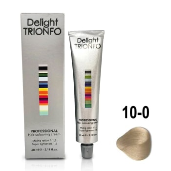 CONSTANT DELIGHT 10-0 крем-краска стойкая для волос, светлый блондин натуральный / Delight TRIONFO 60 мл, фото 2