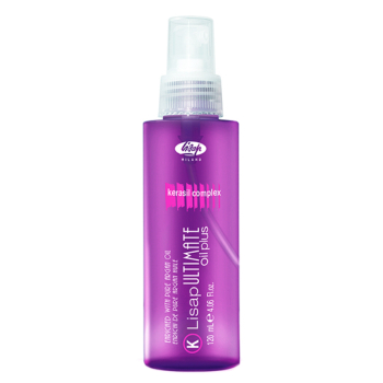 LISAP MILANO Масло для выпрямления вьющихся волос / Ultimate Keratin Oil Plus 120 мл, фото 1