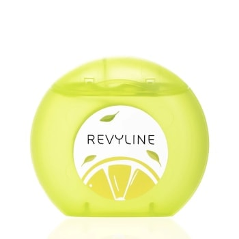 REVYLINE Нить зубная вощеная, полиэтилентерефталат с бамбуковым углем, лимон и мята / Perfect 30 м, фото 2