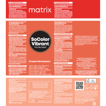 MATRIX 5RV краситель перманентный аммиачный, светлый шатен красно-перламутровый / SoColor Pre-Bonded 90 мл, фото 4
