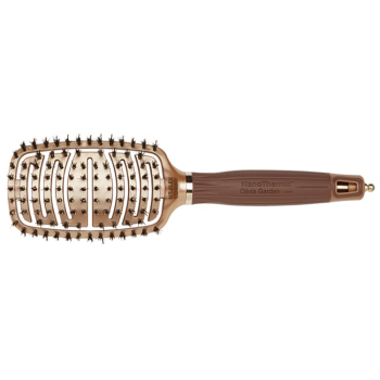 OLIVIA GARDEN Щетка Ceramic+Ion Nano Thermic Flex Combo BR-NT1PC-FLCOM, фото 1