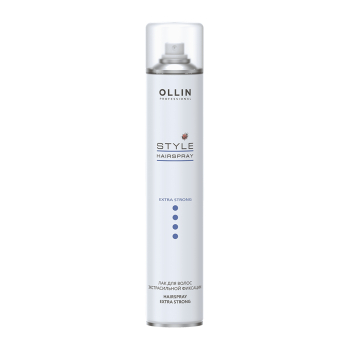 OLLIN PROFESSIONAL Лак экстрасильной фиксации для волос / STYLE 450 мл, фото 1