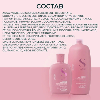 ALFAPARF MILANO Шампунь для сухих волос / SDL M NUTRITIVE LOW SHAMPOO 1000 мл, фото 5