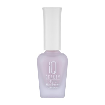 IQ BEAUTY Укрепитель для ослабленных и ломких ногтей с коллоидным золотом / Gold Hardener Rose 12,5 мл, фото 1