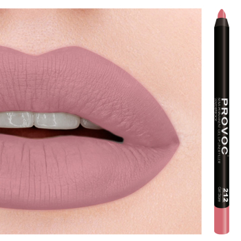 PROVOC Подводка гелевая в карандаше для губ, 212 натурально-розовый / Gel Lip Liner Girl Stare 7 г, фото 2