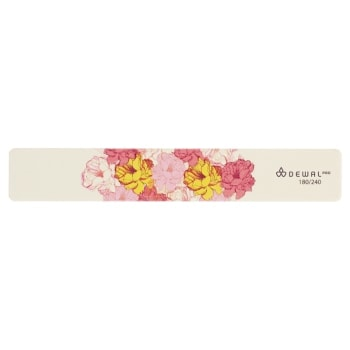 DEWAL PROFESSIONAL Пилка для ногтей Design Edition, широкая 180/240 18 см, фото 1
