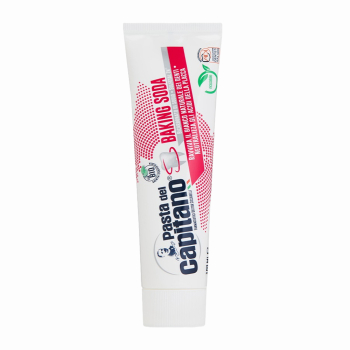 PASTA DEL CAPITANO Паста зубная Baking Soda / Для деликатного отбеливания с содой 100 мл, фото 1