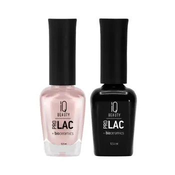 IQ BEAUTY 061 лак для ногтей укрепляющий с биокерамикой / Nail polish PROLAC + bioceramics 12.5 мл, фото 4