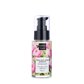 MI&KO Крем матирующий для лица / It`s matte cream Peony 30 мл, фото 1
