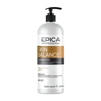 EPICA PROFESSIONAL Шампунь регулирующий работу сальных желез / Skin Balance 1000 мл, фото 1