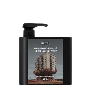 HAIR SEKTA Крем-концентрат аминокислотный для повреждённых волос / Hair Sekta 500 мл, фото 1