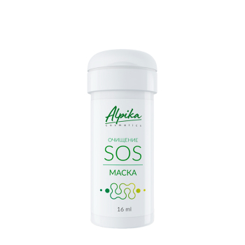 АЛЬПИКА Маска порошковая для лица SOS-очищение 16 мл, фото 1