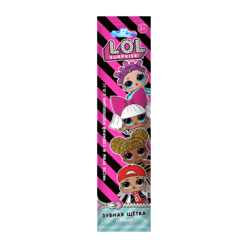LONGA VITA Щетка зубная детская мануальная / Longa Vita L.O.L, фото 1