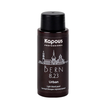 KAPOUS 8.23 краситель жидкий полуперманентный для волос, Берн / LC Urban 60 мл, фото 2