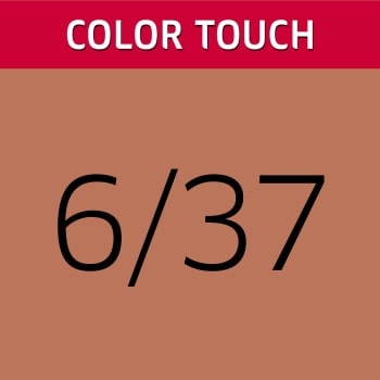 WELLA 6/37 краска для волос, темный блонд золотисто-коричневый / Color Touch 60 мл, фото 2