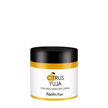 FARMSTAY Крем увлажняющий для лица с витаминами / Citrus Yuja Vitalizing Moisture Cream 80 гр, фото 1