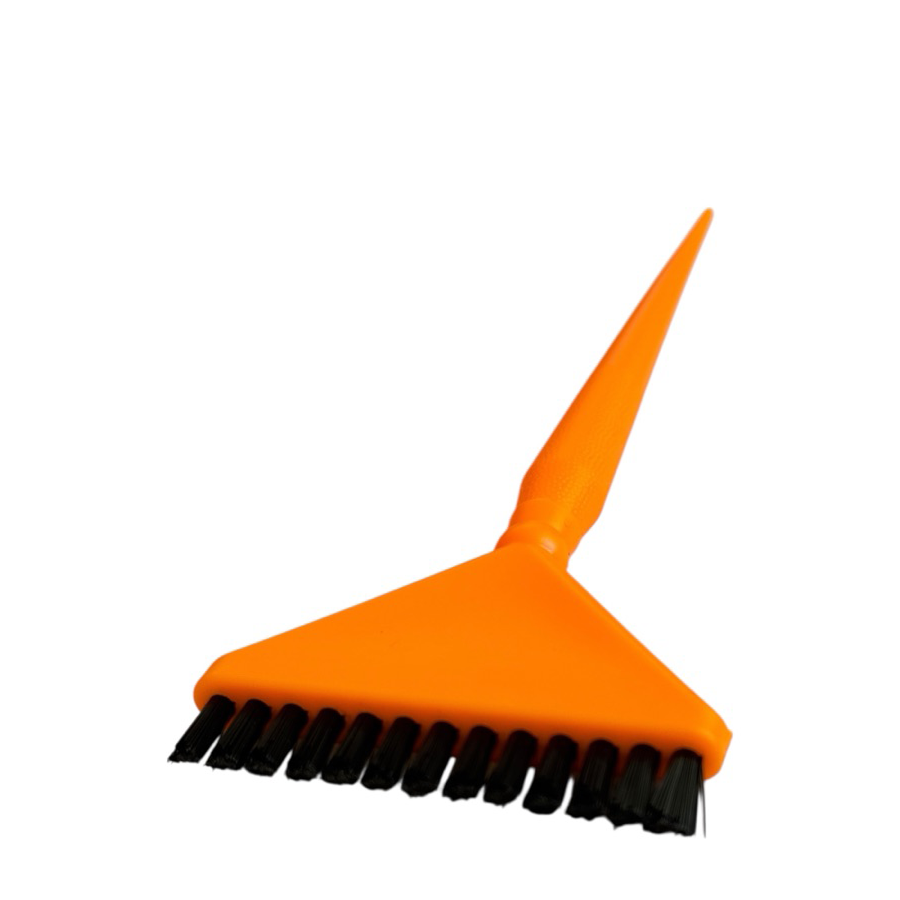 IWOU PROFESSIONAL Кисть для окрашивания волос, оранжевая, с короткой щетиной 60мм, фото 2