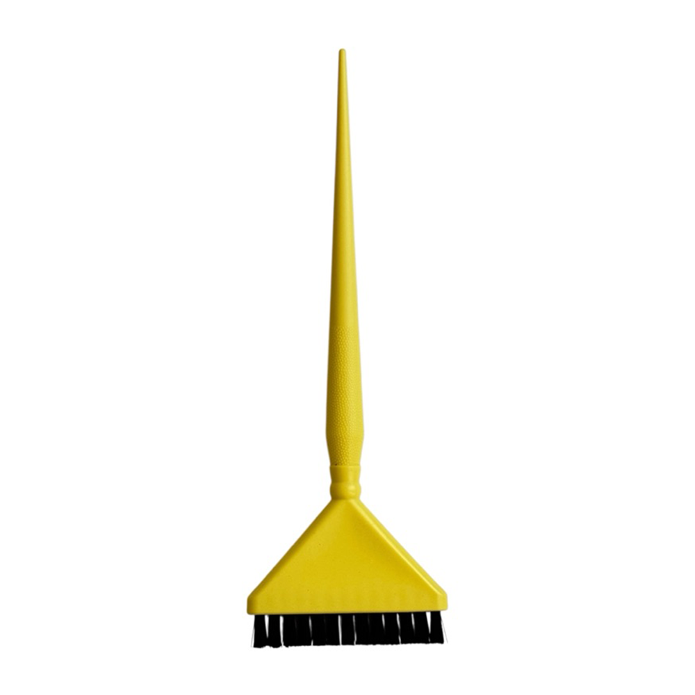 IWOU PROFESSIONAL Кисть для окрашивания волос, желтая, с короткой щетиной 60мм, фото 1