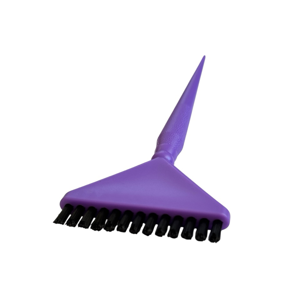 IWOU PROFESSIONAL Кисть для окрашивания волос, фиолетовая, с короткой щетиной 60мм, фото 2