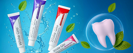 WHITE GLO - эксперт в отбеливании зубов WHITE GLO - эксперт в отбеливании зубов
