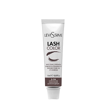 LEVISSIME Краска для бровей, № 5-74 шоколадный / Lash Color 15 мл, фото 1