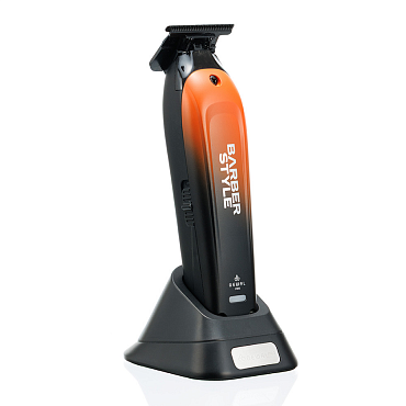 DEWAL PROFESSIONAL Машинка для стрижки окантовочная DEWAL PRO BARBER STYLE, аккумуляторно-сетевая, 7000 об\мин, Т-нож 40 мм, 0.2 мм, 3 насадки, фото 2