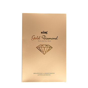 Маска гидрогелевая золотая для лица / Gold Diamond Hydro-Gel Face Mask 5*30 гр