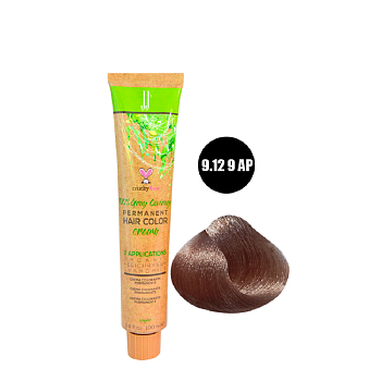 9.12 9AP краска перманентная для волос - жемчужный пепельный очень светло-русый / Gray Coverage 100 мл