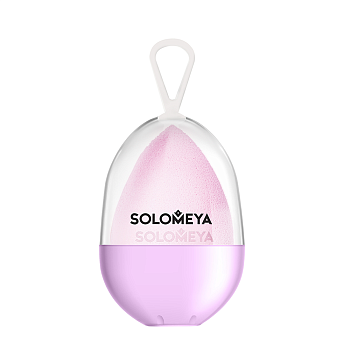 Спонж косметический для макияжа со срезом лиловый / Flat End blending sponge, lilac 1 шт