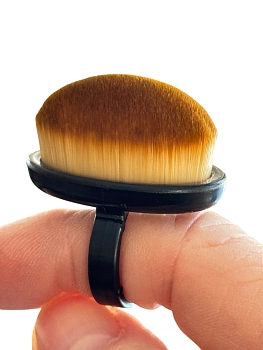 IWOU PROFESSIONAL Кисть для удаления пыли с ногтей в ассортименте (на палец), фото 2