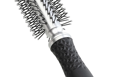 OLIVIA GARDEN Брашинг ESSENTIAL BLOWOUT SOFT Double Bristles Silver 20 мм, фото 3