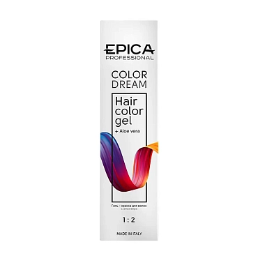 EPICA PROFESSIONAL 6.18 гель-краска для волос, темно-русый пепельно-жемчужный / Colordream 100 мл, фото 3