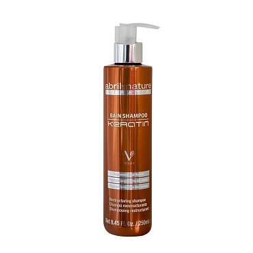 ABRIL ET NATURE Шампунь для волос с кератином / Bain Shampoo Keratin 250 мл, фото 1