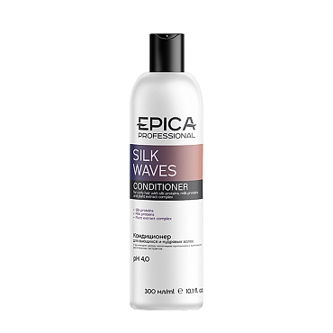 EPICA PROFESSIONAL Кондиционер для вьющихся и кудрявых волос / Silk Waves 300 мл, фото 1