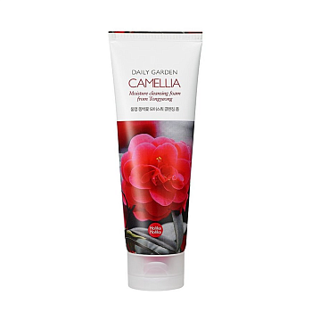 Пенка очищающая с камелией Дейли Гарден / Daily Garden Camelia Moisture Cleansing Foam from Tongyeong 120 мл