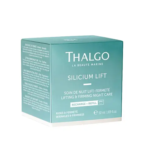 THALGO Крем ночной подтягивающий и укрепляющий, сменный блок / SILICIUM LIFT 50 мл - 2