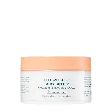305 Miami SPA Крем-баттер увлажняющий для тела / DEEP MOISTURE BODY BUTTER AVOCADO OIL & OLIVE OIL & SEAWEED 250 мл - 1