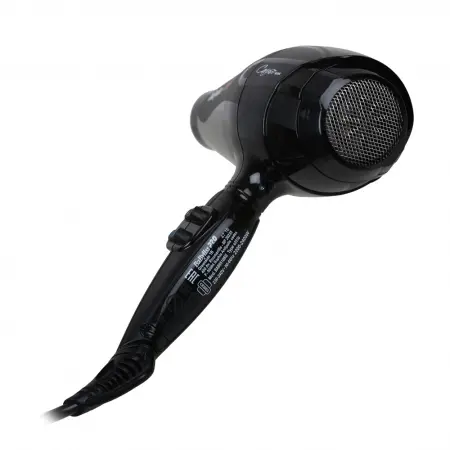 BABYLISS PRO Фен BaByliss Pro Caruso черный, ионизация, 2 насадки 2400 Вт - 4