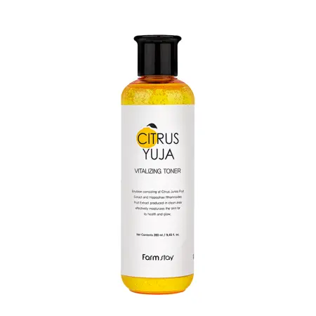 FARMSTAY Тонер для сияния кожи лица с витаминами / Citrus Yuja Vitalizing Toner 280 мл - 1