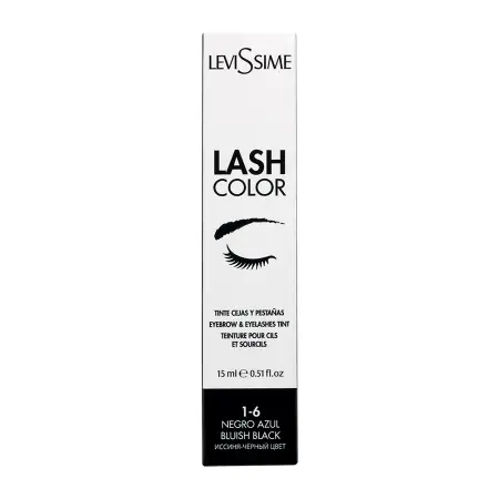 LEVISSIME Краска для бровей и ресниц, № 1.6 иссиня-черный / Lash Color 15 мл - 2