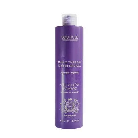 BOUTICLE Шампунь с анти-желтым эффектом для осветленных и седых волос / Anti-Yellow Shampoo 500 мл - 1
