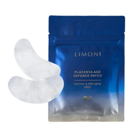 LIMONI Патчи для век питательные с плацентой / Placenta Age Defence Patch 30 шт - 2