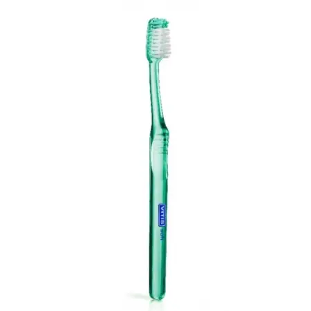 DENTAID Щётка зубная в твердой упаковке Vitis Soft/souple + Зубная паста Vitis Whitening 15 мл - 4
