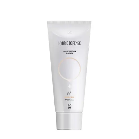 ONmacabim Крем-гибрид защитный c тонирующим эффектом Make Up Medium SPF50 / System Plus 80 мл - 1