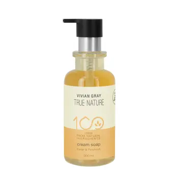 Крем-мыло, кедр и пачули / Vivian Gray True Nature Cream Soap Cedar & Patchouli 300 мл