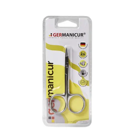 GERMANICUR Ножницы прямые заточенные для ногтей / GERMANICUR - 4