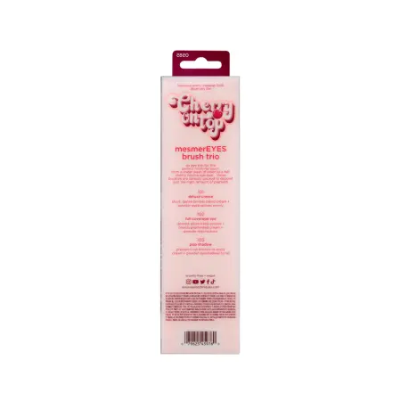 REAL TECHNIQUES Набор для макияжа глаз / Real Techniques Cherry On Top MesmerEYES Brush Trio - 5