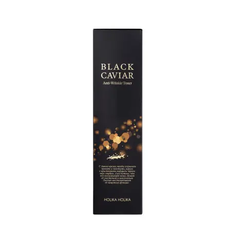 HOLIKA HOLIKA Тонер для лица с экстрактом черной икры / Black Caviar Anti-Wrinkle Toner 110 мл - 3