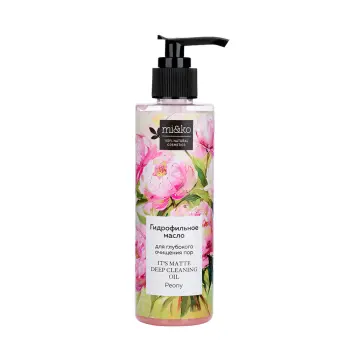 Масло гидрофильное для глубокого очищения пор / It`s matte Deep cleaning oil Peony 200 мл